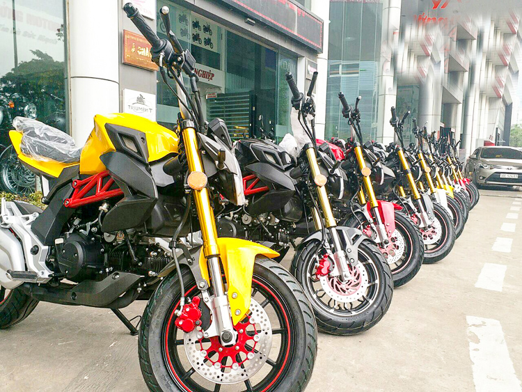 Siêu phẩm MV Agusta Dragster độ full option cùng các chi tiết mạ vàng   2banhvn